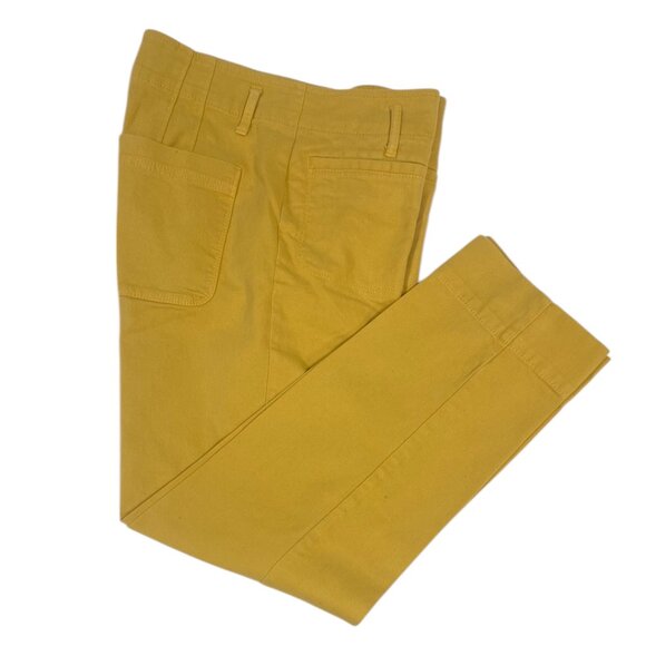 LOFT pants, beautiful deep yellow, Size 2 - Picture 1 of 12